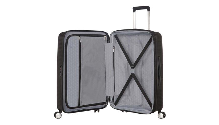 Organisation intérieure avec une poche  zippée supplémentaire