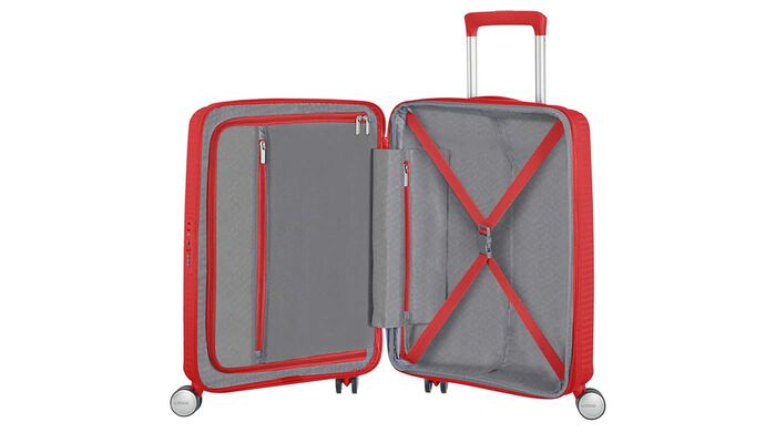 Innenorganisation mit zusätzlicher Reißverschlusstasche.