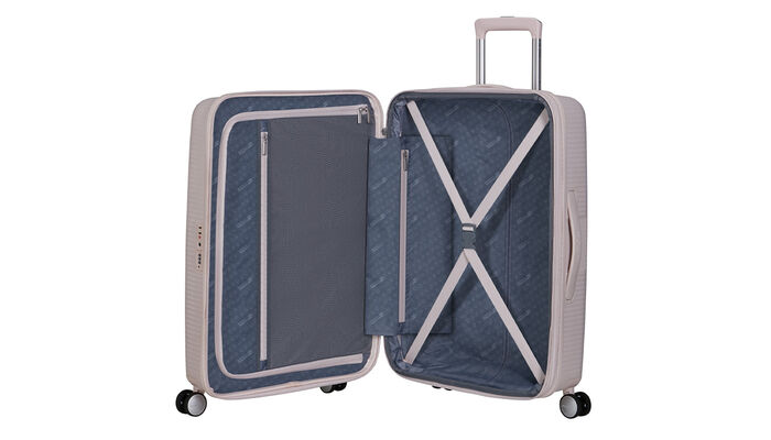 Innenorganisation mit zusätzlicher Reißverschlusstasche.