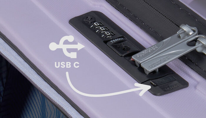 Integrierter USB-C-Anschluss