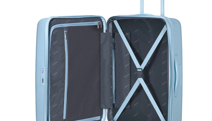 Innenorganisation mit zusätzlicher Reißverschlusstasche.