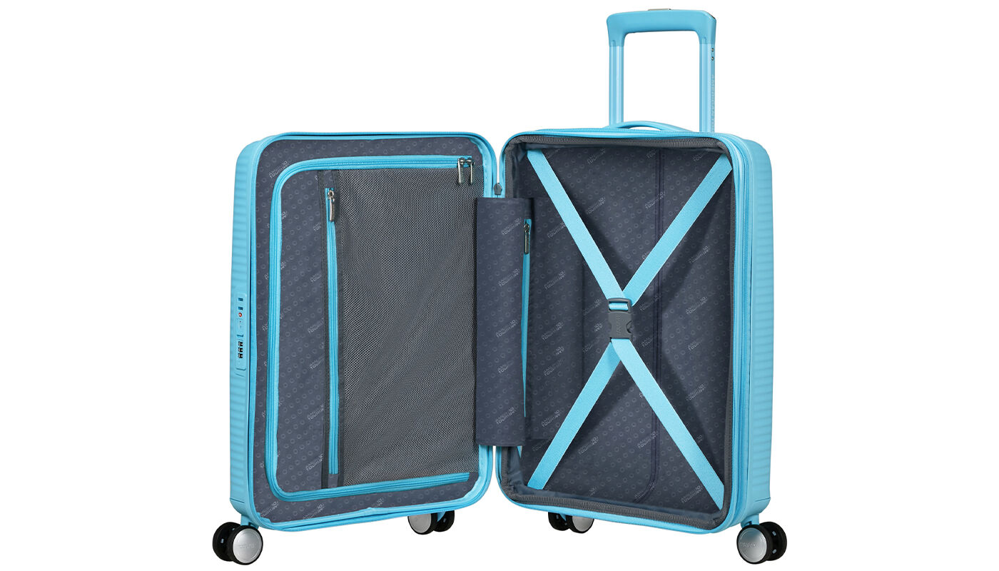 SoundBox 55cm Handgepäck Blue | American Tourister Schweiz