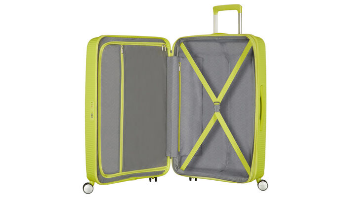 Innenorganisation mit zusätzlicher Reißverschlusstasche.