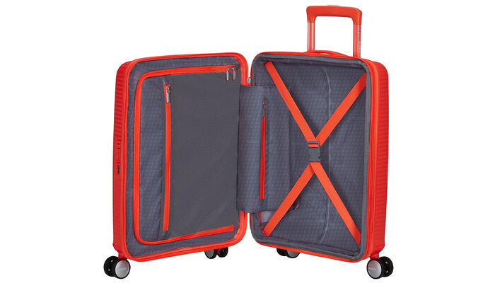 Innenorganisation mit zusätzlicher Reißverschlusstasche.