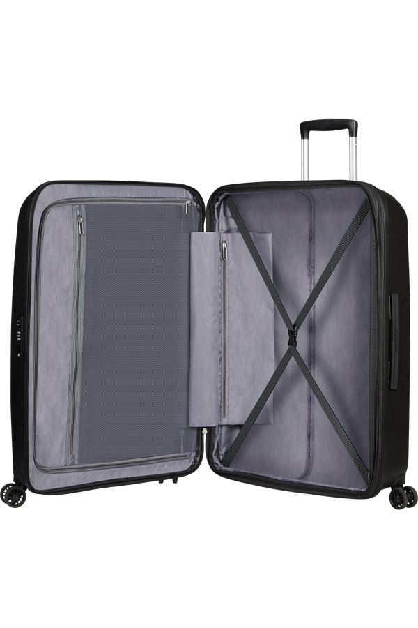 American Tourister Bon Air Dlx Spinner TSA Expandable 75cm  Schwarz