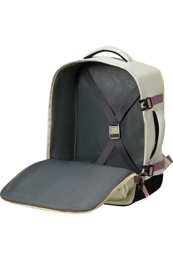 American Tourister Take2cabin Casual Backpack MS  Coconut Sand/Galactic Mauve