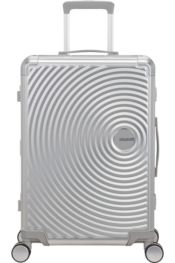 American Tourister Soundbox Alu Spinner TSA 68cm  Argent
