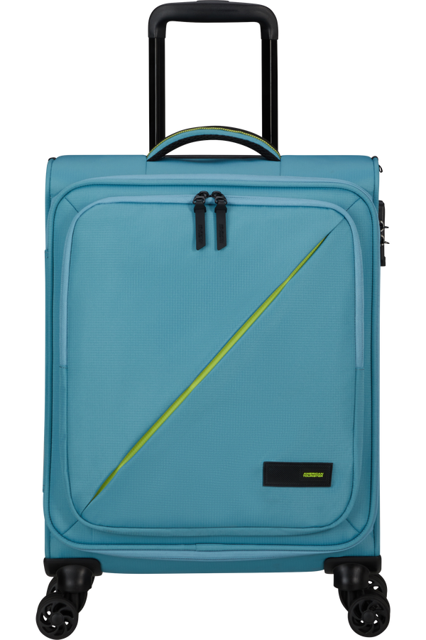 American Tourister Take2cabin Spinner Tsa 55cm  Bleu Vent