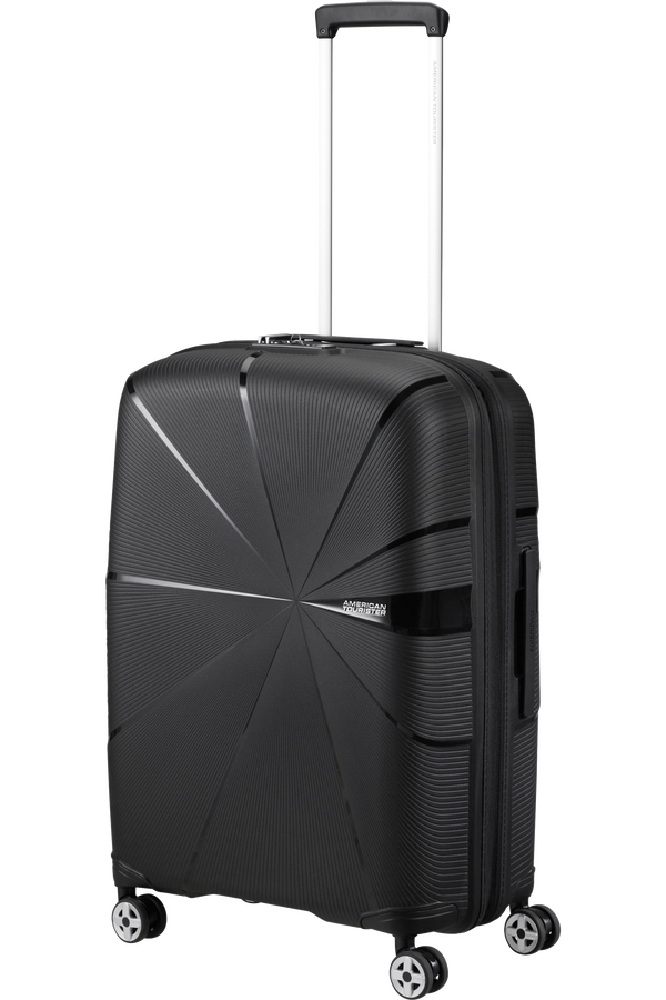 American Tourister Starvibe Spinner Expandable TSA 67cm Schwarz