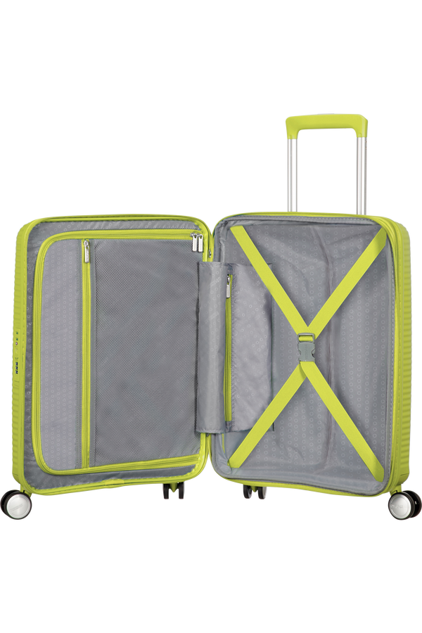 American Tourister Soundbox Spinner extensible 55cm Tropical Lime