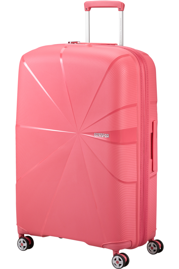 American Tourister Starvibe Spinner Expandable 77cm Sun Kissed Coral