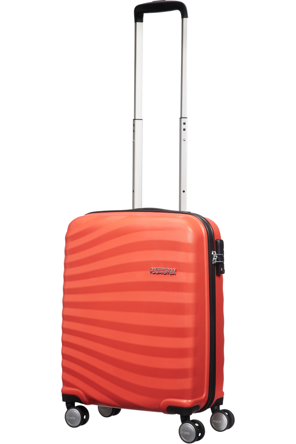 American Tourister Oceanfront 4-wheel cabin baggage Spinner suitcase 55x40x20cm  Juicy Orange
