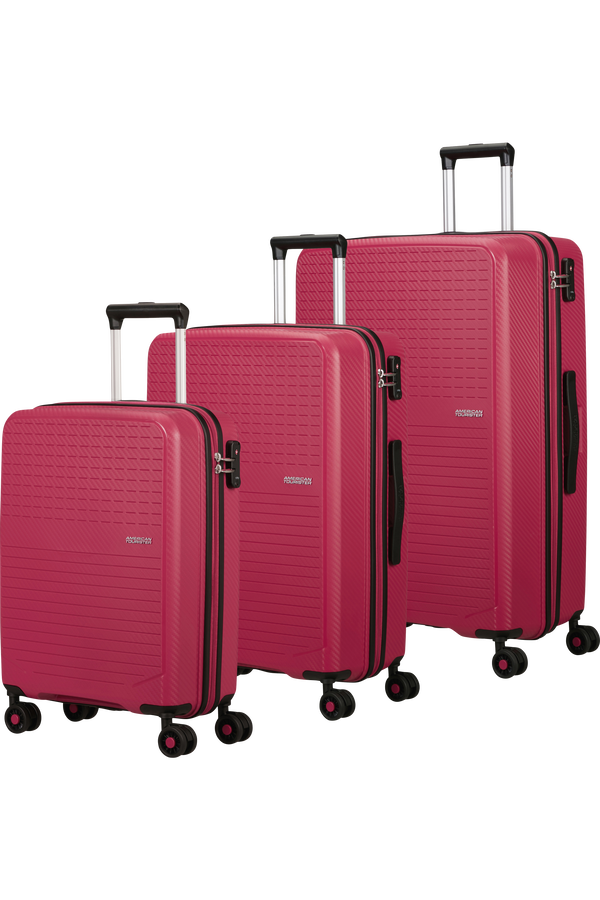 American Tourister Summer Hit Luggage set - 3 Pieces  Viva Magenta