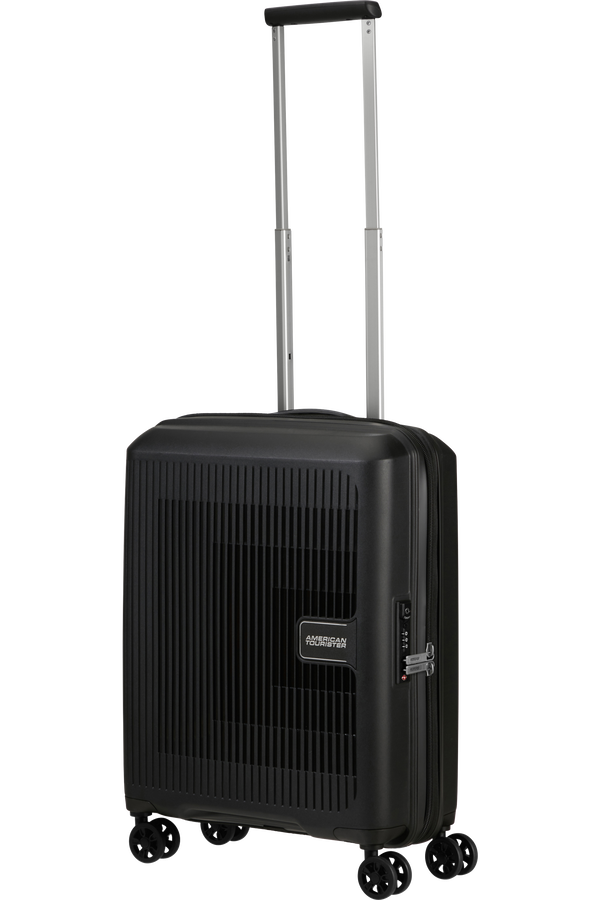 American Tourister Aerostep Spinner 55/20 Exp Tsa 55cm  Schwarz