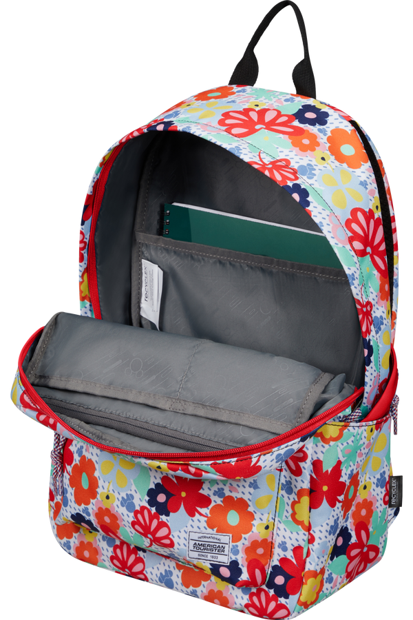 American Tourister Upbeat Disney Backpack Zip Disney  Minnie Flower