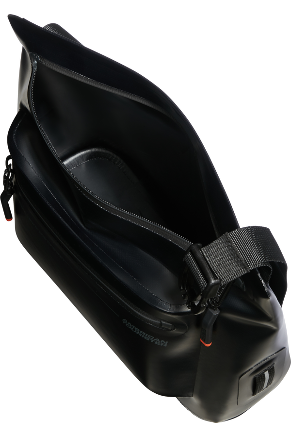 Colourdry M Schultertasche | American Tourister Colourdry Shoulder Bag M  True Black