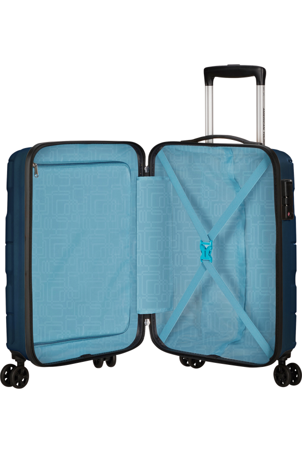 Jetdriver 3.0 55cm Valise &agrave; 4 roues | American Tourister Jetdriver 3.0 Spinner 55/20 TSA 55cm  Bleu marine