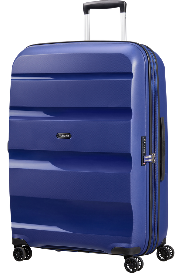 American Tourister Bon Air Dlx Spinner TSA Expandable 75cm  Bleu marine fonc&eacute;