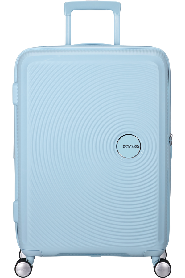 American Tourister SoundBox Spinner TSA Expandable 67cm  Pastel Blue