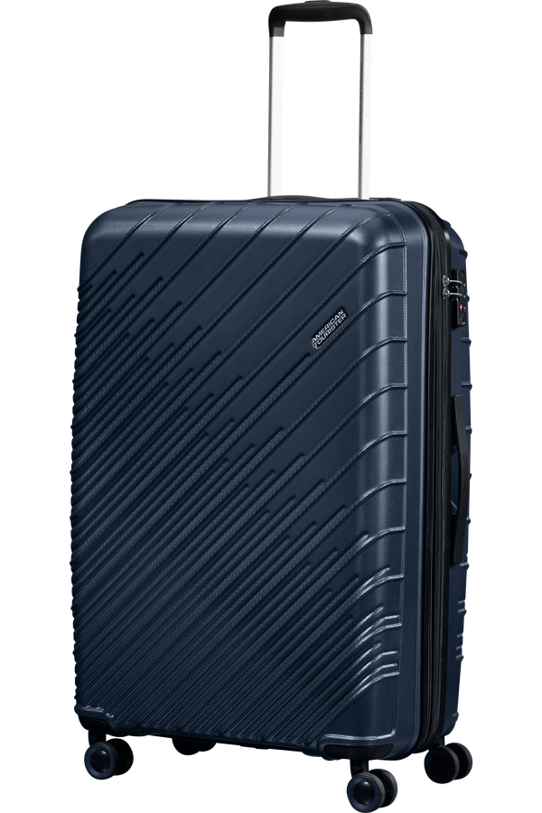 American Tourister Speedstar Spinner 77/28 Exp Tsa  Atlantic Blue