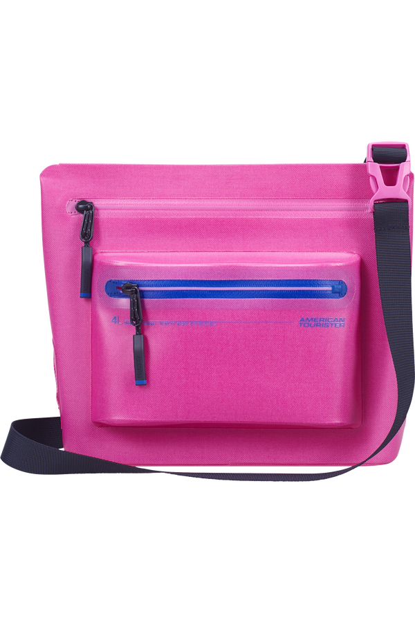 Colourdry M Schultertasche | American Tourister Colourdry Shoulder Bag M  Electric Fuchsia