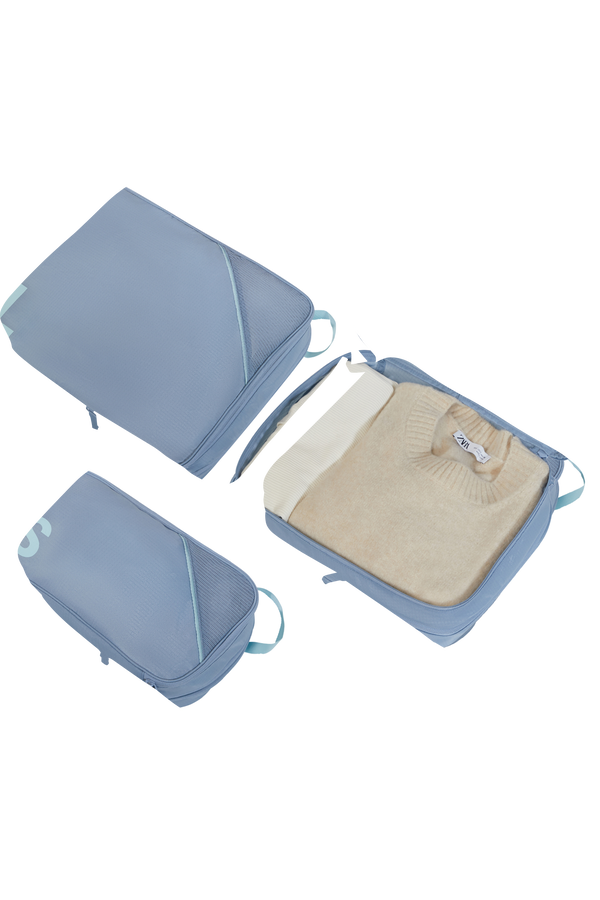Packing Cubes Set de 3 organisateurs de bagages