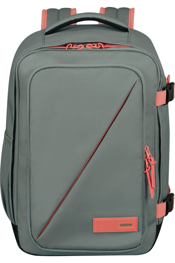 American Tourister Take2cabin Casual Backpack S  Sage/Coral