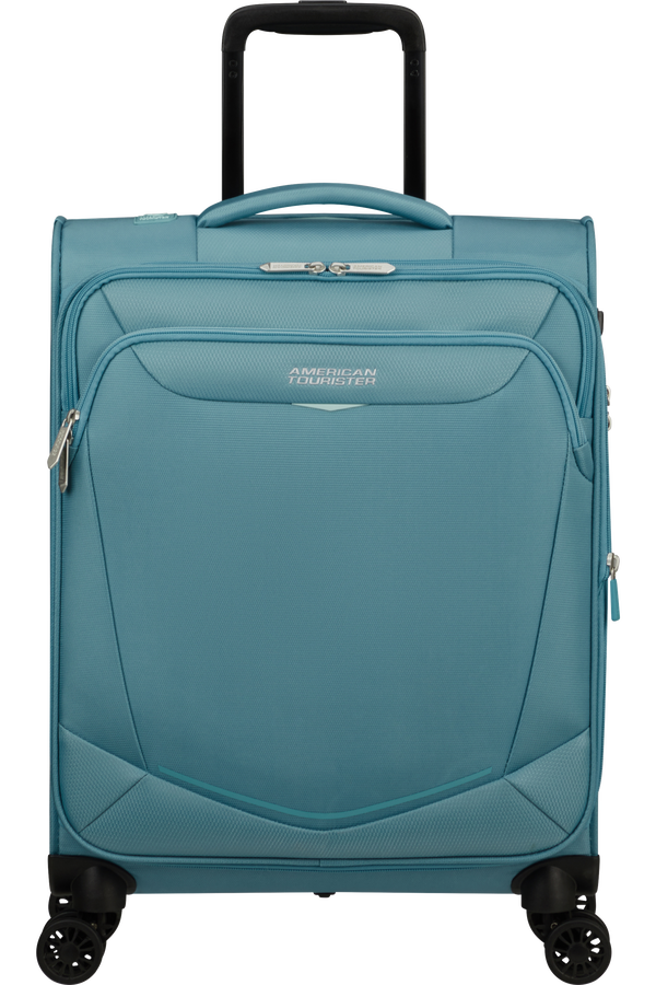 American Tourister SummerRide Spinner S EXP TSA 55cm Bleu Vent