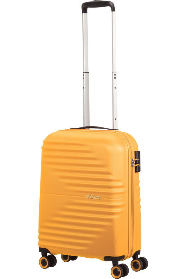 American Tourister Wavetwister Spinner TSA 55cm  Sunset Yellow