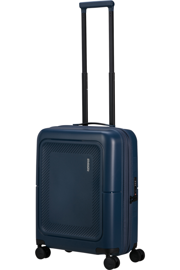 American Tourister DashPop Spinner Expandable TSA 55cm Bleu nuit