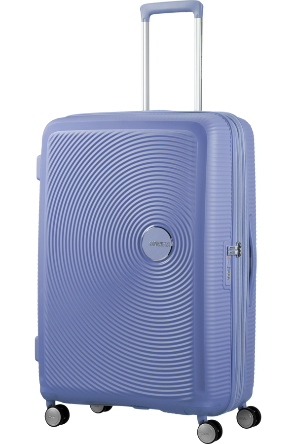 American Tourister Soundbox Spinner 77  Denim Blue