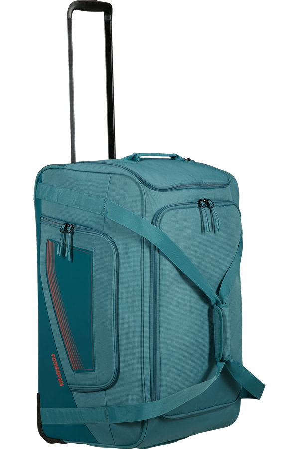 American Tourister City Racer Duffle with Wheels M  P&eacute;trole