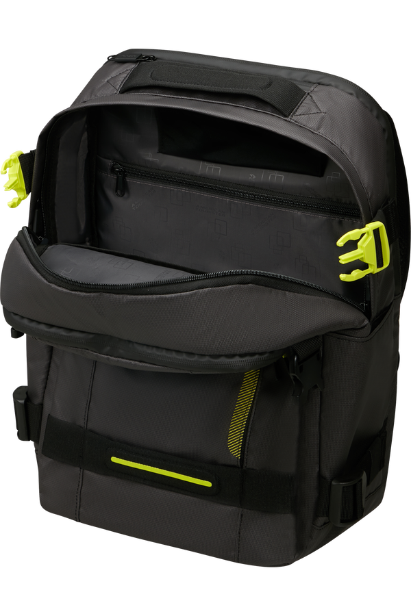 American Tourister Urban Track Laptop Backpack Coated 15.6'  Black/Lime