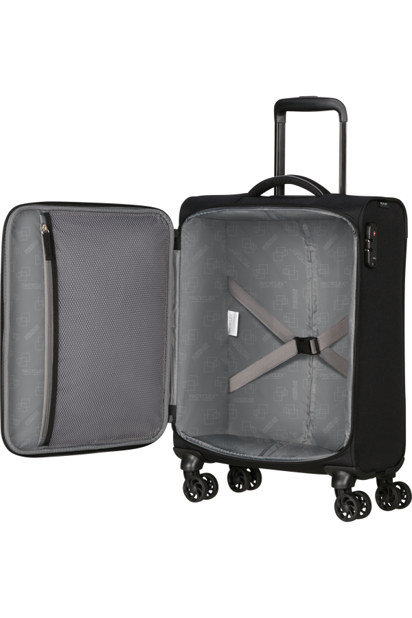 American Tourister Take2cabin Spinner Tsa 55cm  Schwarz