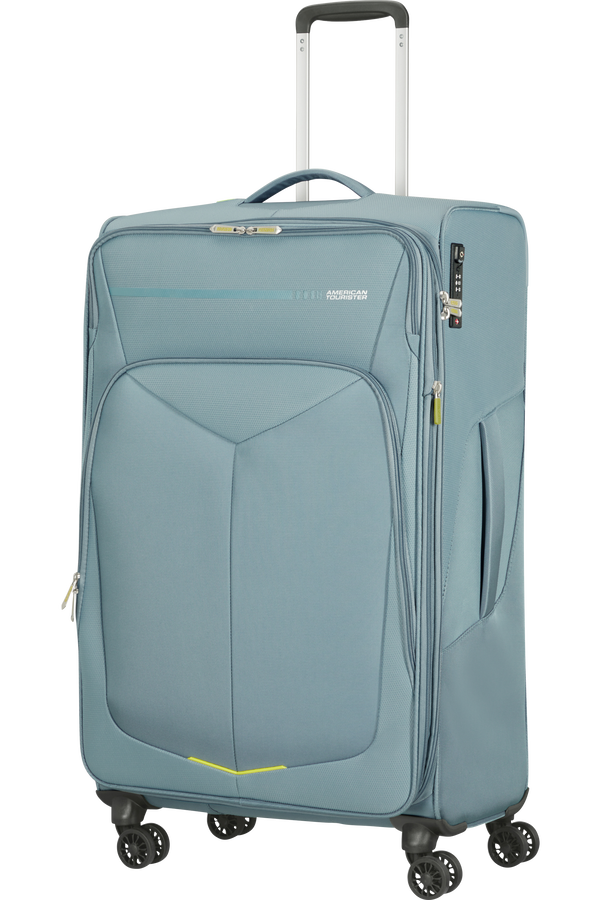 American Tourister Summerfunk Spinner Exp TSA 79cm  Gris M&eacute;tallique