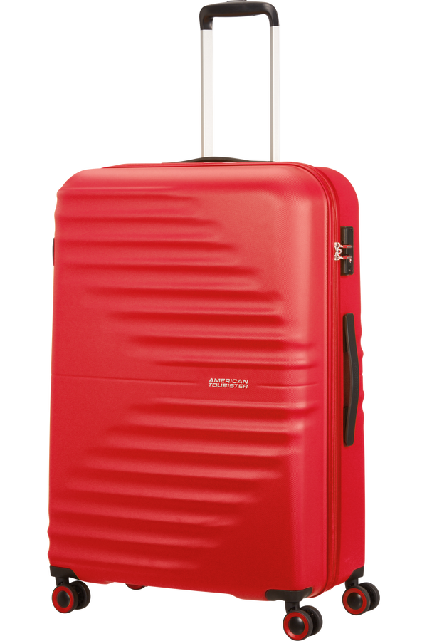 American Tourister Wavetwister Spinner TSA 77cm  Rouge vif