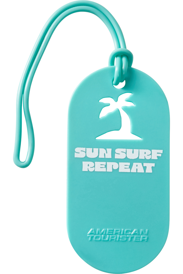 American Tourister American Tourist. Ta Luggage Tag X2 Fun  Sun Surf Repeat