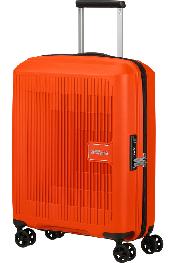 American Tourister Aerostep Spinner 55/20 Exp Tsa 55cm  Orange &eacute;clatant