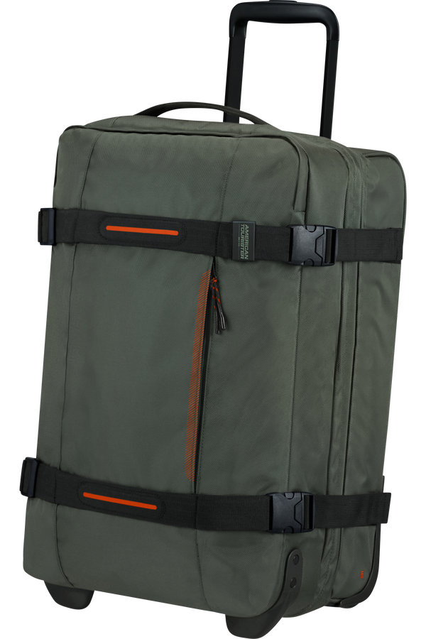 American Tourister Urban Track Duffle with Wheels S  Dark Khaki