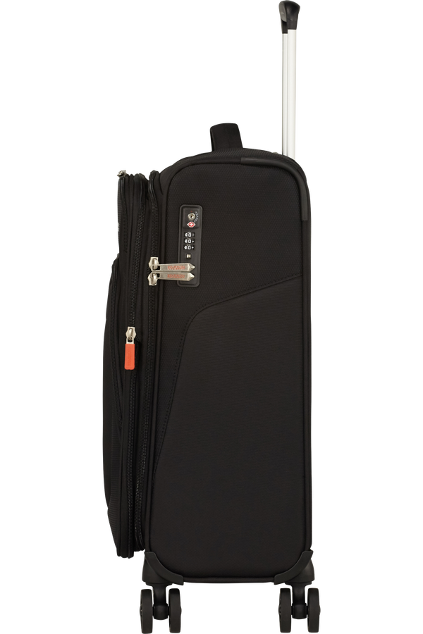 American Tourister Summerfunk Spinner Exp TSA 55cm  Schwarz
