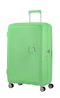 American Tourister Soundbox Spinner TSA Expandable 77cm  Spring Green