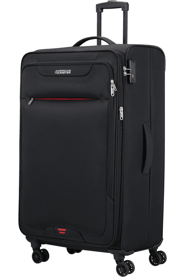 American Tourister Street Roll Spinner L Tsa Exp L  Schwarz