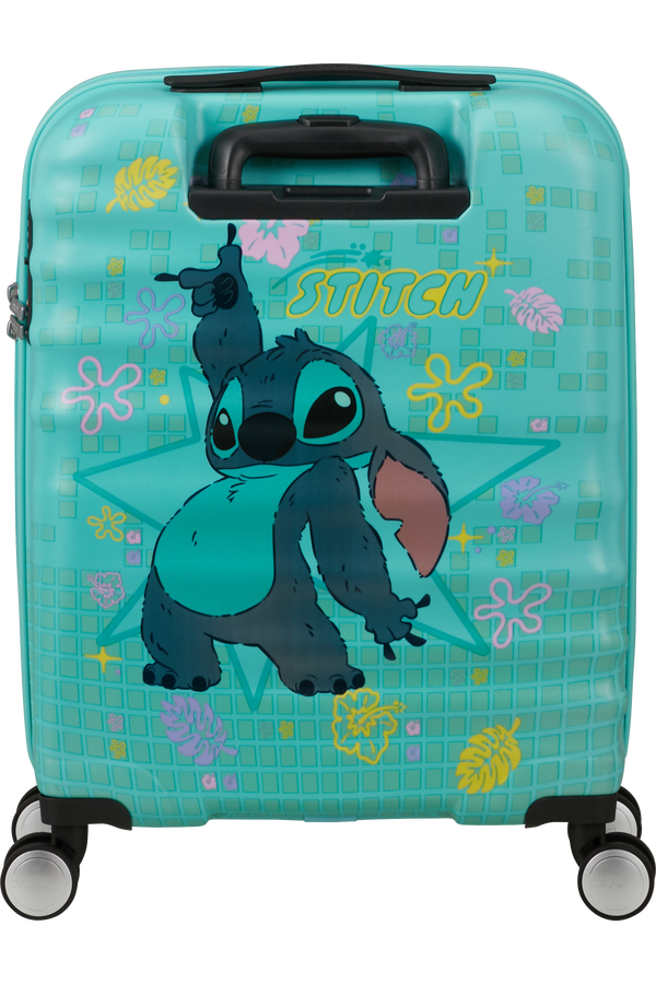 American Tourister Disney Wavebreaker Spinner TSA Disney Fl 55cm  Stitch Flower