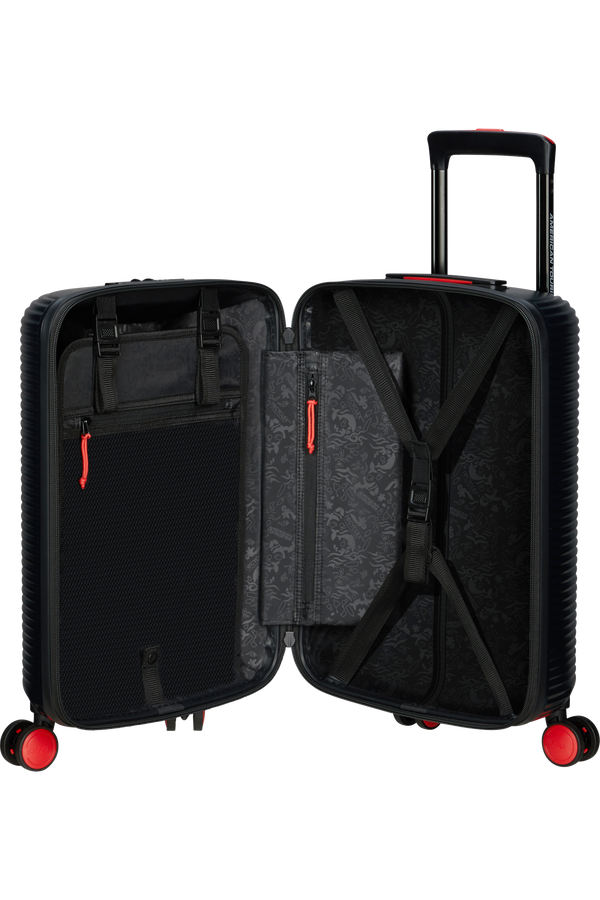 American Tourister Rollio Spinner 52cm  Noir/Rouge