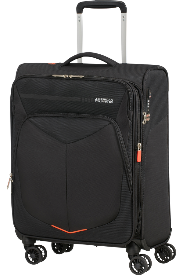 American Tourister Summerfunk Spinner Exp TSA 55cm  Schwarz