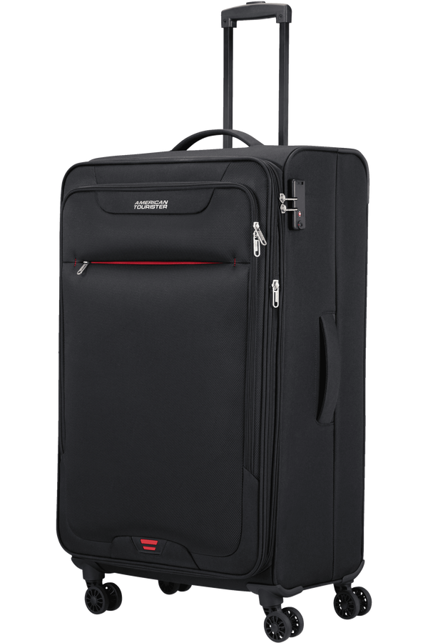 American Tourister Street Roll Spinner L Tsa Exp L  Schwarz