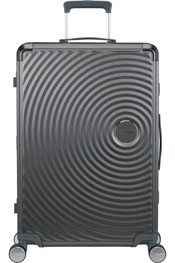 American Tourister Soundbox Alu Spinner TSA 77cm  Brushed Anthracite