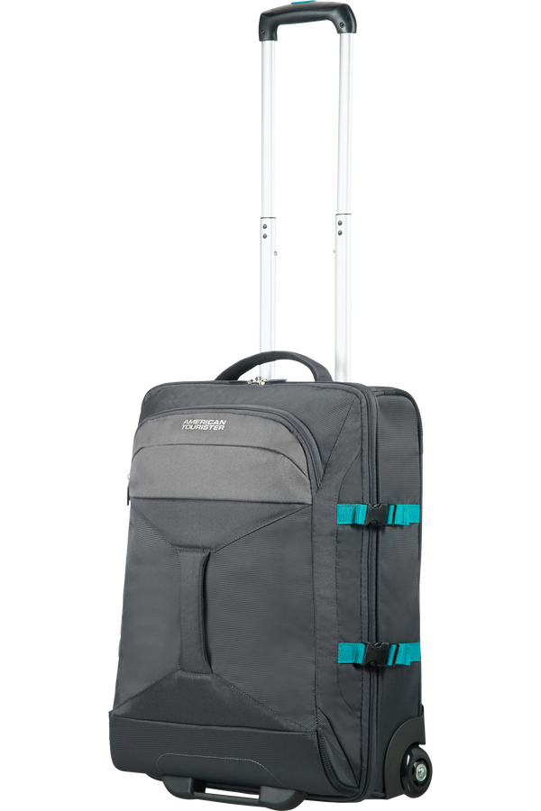 American Tourister Road Quest Reisetasche mit Rollen 55X40X20cm  Grey/Turquoise