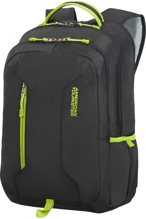 American Tourister Urban Groove Sac &agrave; dos ordinateur 2 39.6cm/15.6inch Black/Lime Green