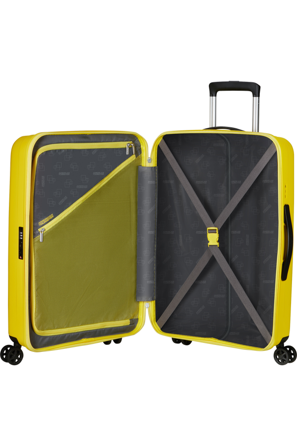 American Tourister Rejoy Spinner 68/25 Tsa 68  Jaune &Eacute;lectrique
